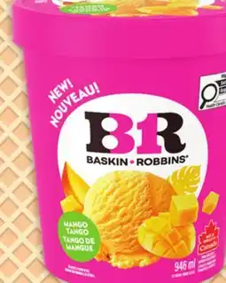 Food Basics BASKIN ROBBINS ICE CREAM 946 ML ICE CREAM SANDWICHES 4S offer