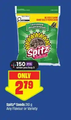 FreshCo Spitz Seeds 210 g Any Flavour or Variety offer