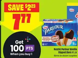 FreshCo Nestlé Parlour Vanilla Caramel Dipped Bars offer