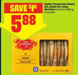FreshCo Eight Treasures Head On, Shell On, Raw Shrimp Frozen 400 g - FreshCo Mid-Autumn offer