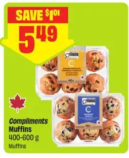 FreshCo Compliments Muffins offer