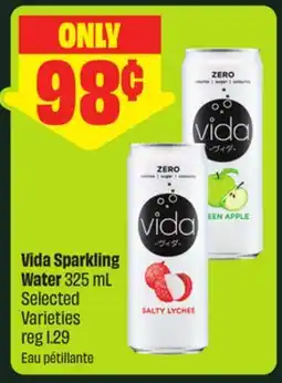 FreshCo Vida Sparkling Water 325 mL Selected Varieties - FreshCo Mid-Autumn offer
