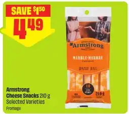 FreshCo Armstrong Cheese Snacks 210 g Selected Varieties offer