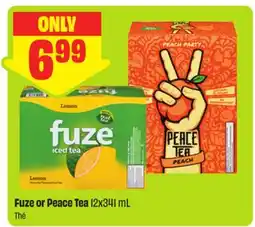 FreshCo Fuze or Peace Tea offer