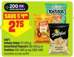 FreshCo Lay's Potato Chips 177-235 g Smartfood Popcorn 150-220 g or Tostitos 205-300 g offer