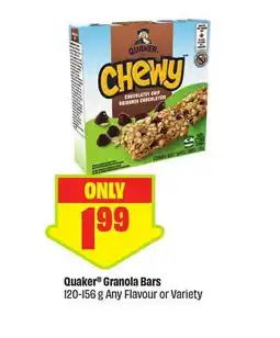 FreshCo Quaker Granola Bars 120-156 g Any Flavour or Variety offer