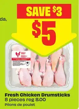 FreshCo Fresh Chicken Drumsticks 8 pieces offer
