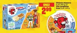 FreshCo Cheese Dippers 4pk 140 g or The Laughing Cow 8 pk 133 g offer