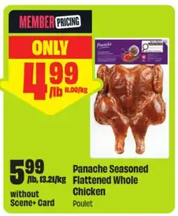 FreshCo Panache Seasoned Flattened Whole Chicken offer
