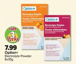 PharmaChoice Option+ Electrolyte Powder offer