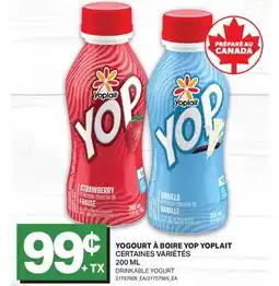 L'Intermarché YOGOURT À BOIRE YOP YOPLAIT offer