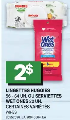 L'Intermarché LINGETTES HUGGIES offer