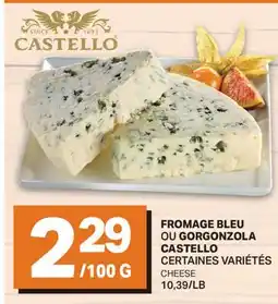 L'Intermarché FROMAGE BLEU OU GORGONZOLA CASTELLO offer