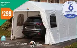 Canac Simple Car Shelter offer
