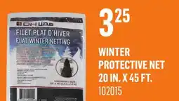 Canac Winter Protective Net 20 in. x 45 ft offer