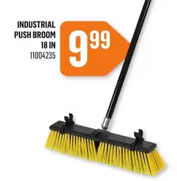 Canac Industrial Push Broom 18 in offer