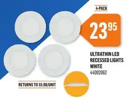 Canac Ultrathin LED Recessed Lights offer