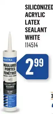 Canac Siliconized Acrylic Latex Sealant White offer