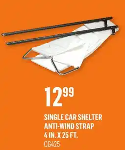 Canac Single Car Shelter Anti-Wind Strap 4in.x25ft offer