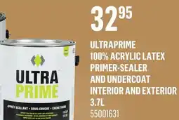 Canac UltraPrime 100% Acrylic Latex Primer-Sealer and Undercoat Interior and Exterior offer
