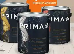 Canac Prima Flat Interior Latex Paint Ultimate White offer