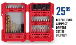 Canac Bit for Drill & Impact Drivers Set/36 offer