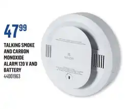 Canac Talking Smoke and Carbon Monoxide Alarm 120 V and Battery offer