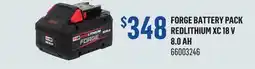 Canac Forge Battery Pack REDLITHIUM XC 18V 8.0Ah offer
