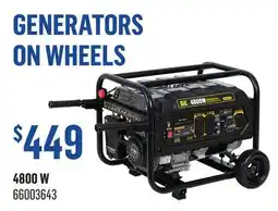 Canac 4800 W Generator offer