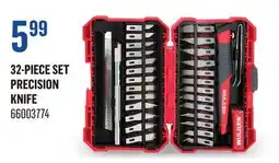 Canac 32-Piece Set Precision Knife offer