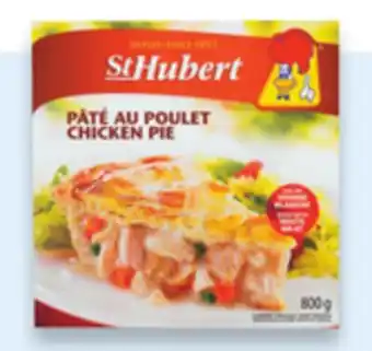 Walmart St-Hubert chicken pies or tourtiere offer
