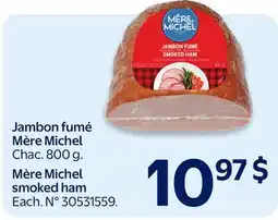 Walmart Mère Michel smoked ham offer