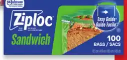 Walmart Ziploc sandwich bags offer