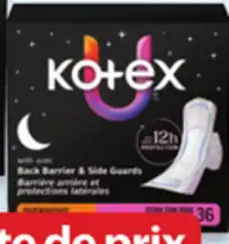 Walmart Kotex Ultra Thin pads offer
