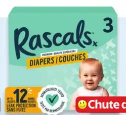 Walmart Rascals ultra value pack diapers offer