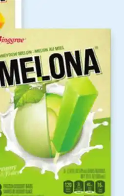 Walmart Melona ice bars offer