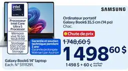 Walmart Galaxy Book6 14 laptop offer