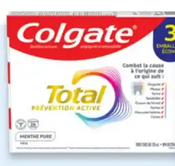 Walmart Colgate MaxFresh 3 x150 mL or Total 3 x120 mL toothpaste or 360° Advanced toothbrushes 2—pack offer