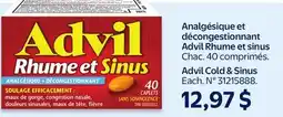 Walmart Advil Cold & Sinus offer