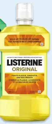 Walmart Listerine Mouthwash offer