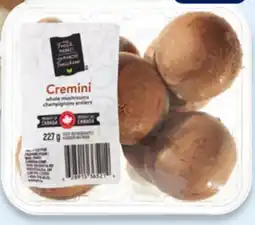 Walmart Your Fresh Market cremini mushrooms offer