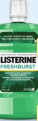 Walmart Listerine mouthwash offer