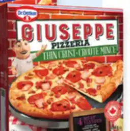 Walmart Dr. Oetker Giuseppe Pizzeria thin crust frozen pizza offer