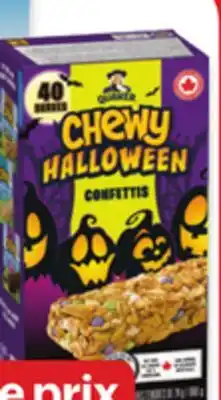 Walmart Quaker Chewy granola bars value pack offer