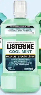 Walmart Listerine mouthwash offer