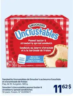 Walmart Smucker's Uncrustables peanut butter offer