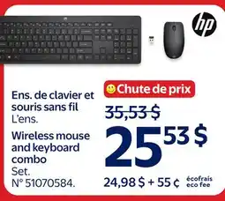 Walmart Wireless mouse and keyboard combo offer