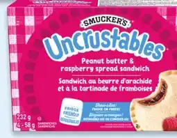 Walmart Smucker's Uncrustables sandwiches offer