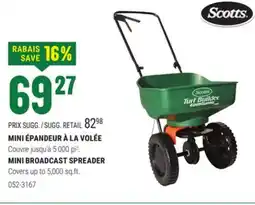 BMR MINI ÉPANDEUR À LA VOLÉE offer