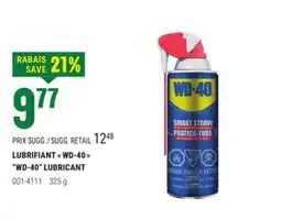 BMR LUBRIFIANT WD-40 offer